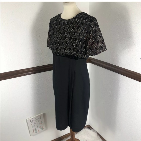 Vintage John Roberts sparkly dress size 12 - Picture 5 of 7